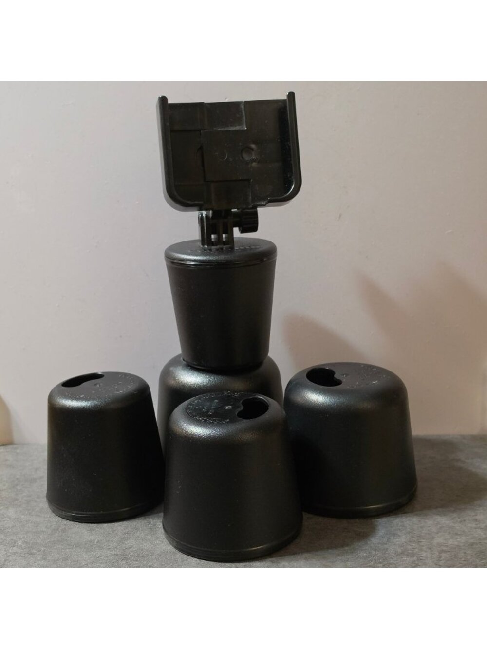 WeatherTech CupFone Car Cup Holder Phone Mount Black